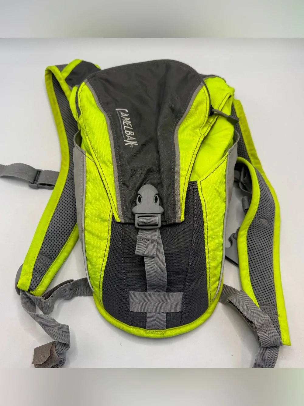 CamelBak Slipstream Hydration Backpack Hi Vis Yellow Gray No Bladder Pack